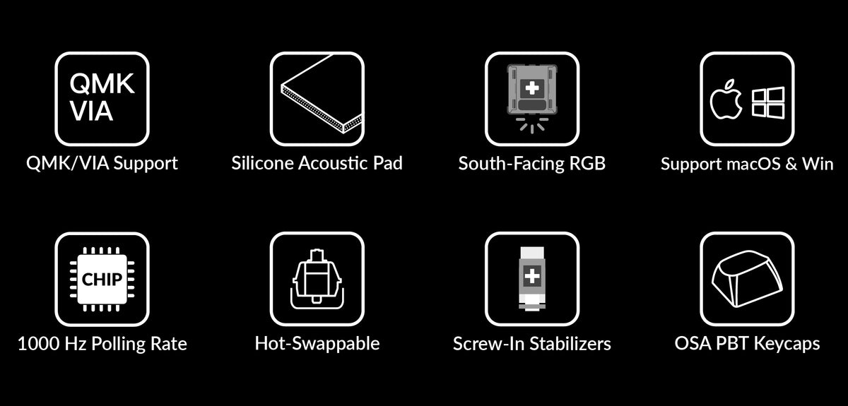 Features of Keychron V10 Custom Mechanical Keyboard Features of Keychron V10 Custom Mechanical Keyboard