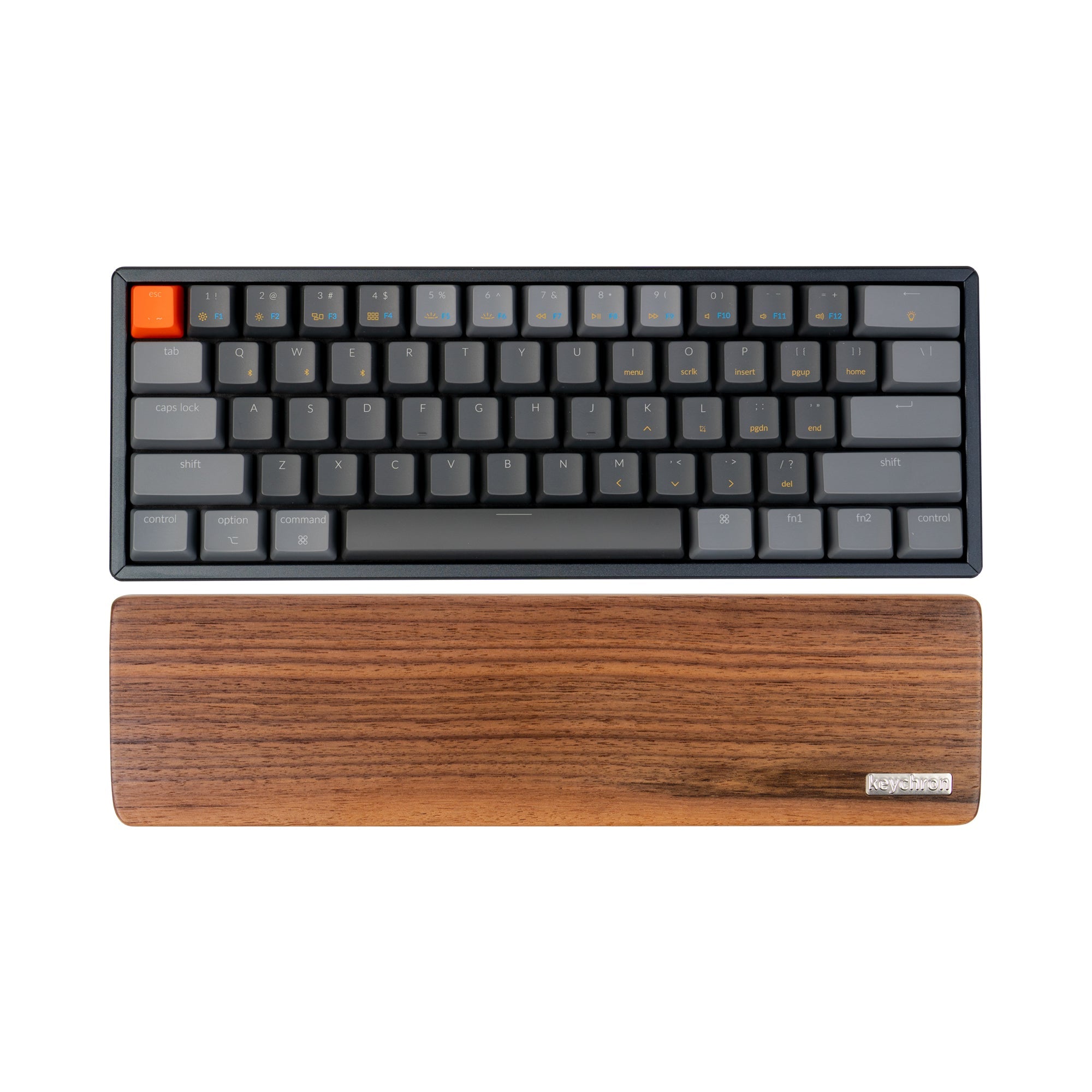 keychron K12 Q4 wooden palm rest