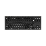 Keychron V3 Custom Mechanical Keyboard knob frosted black QMK/VIA tenkeyless hot-swappable barebone