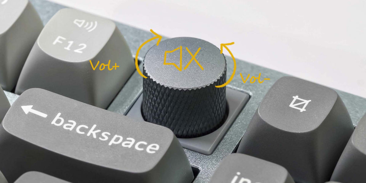 Rotary encoder function of Keychron Q3 80% TKL Custom Mechanical Keyboard Rotary encoder function of Keychron Q3 80% TKL Custom Mechanical Keyboard