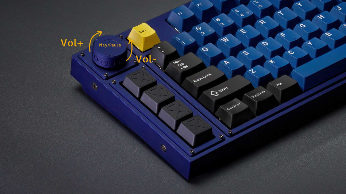 Knob & Macro Column of Lemokey L3