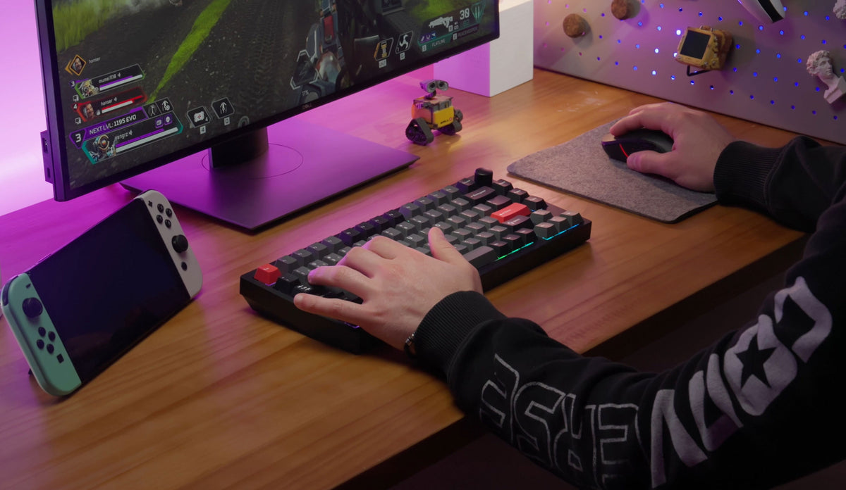 Lemokey P1 QMK/VIA Custom Gaming Keyboard Lemokey-P1-Black Aluminum-Custom-Gaming-Keyboard.jpg__PID:bebe02a6-c05d-4d94-832e-e1d6d45b8ef3