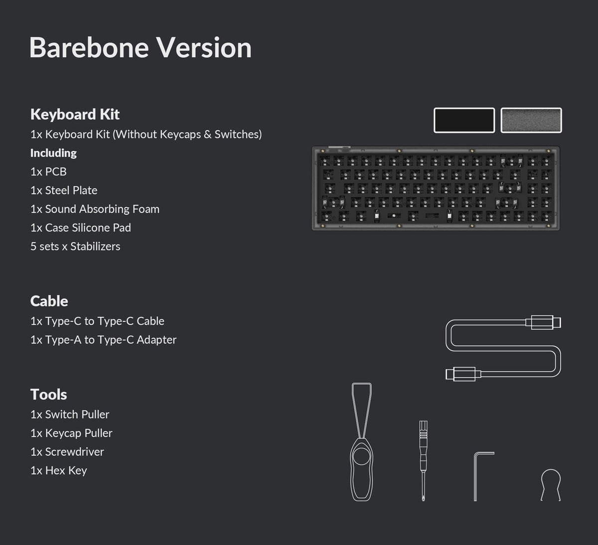 Keychron V7 Custom Mechanical Keyboard Keychron V7 Custom Mechanical Keyboard