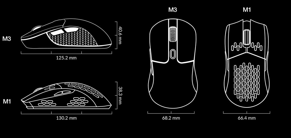 Keychron M3 vs M1 Wireless Keychron M3 vs M1 Wireless