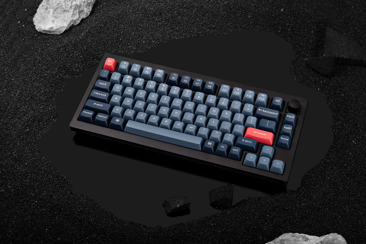 Keychron V1 Max 75% Layout QMK/VIA Wireless Custom Mechanical Keyboard Keychron V1 Max 75% Layout QMK/VIA Wireless Custom Mechanical Keyboard
